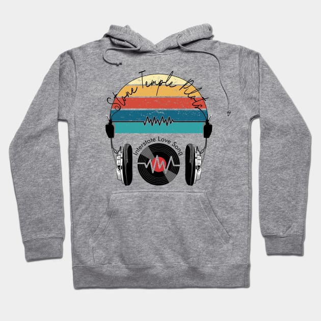 Stone Temple Pilots - Interstate Love Song Hoodie by ROBOT BOBROX
